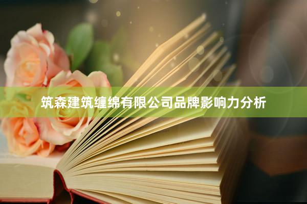 筑森建筑缠绵有限公司品牌影响力分析